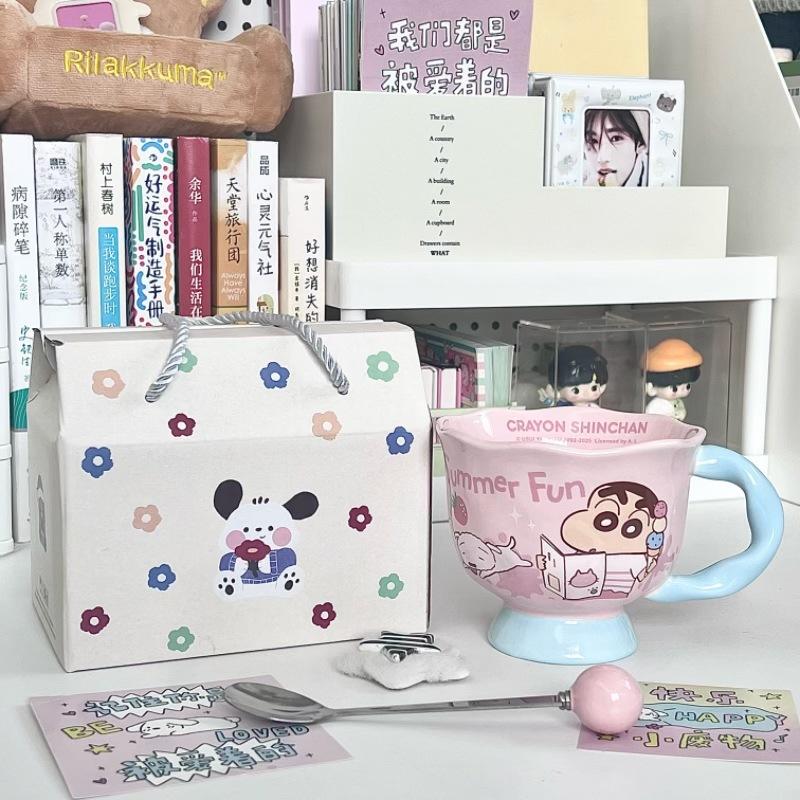 Cup Ceramic Mug Breakfast Coffee Cup Birthday Gift Souvenir Girls Water Cup High Value