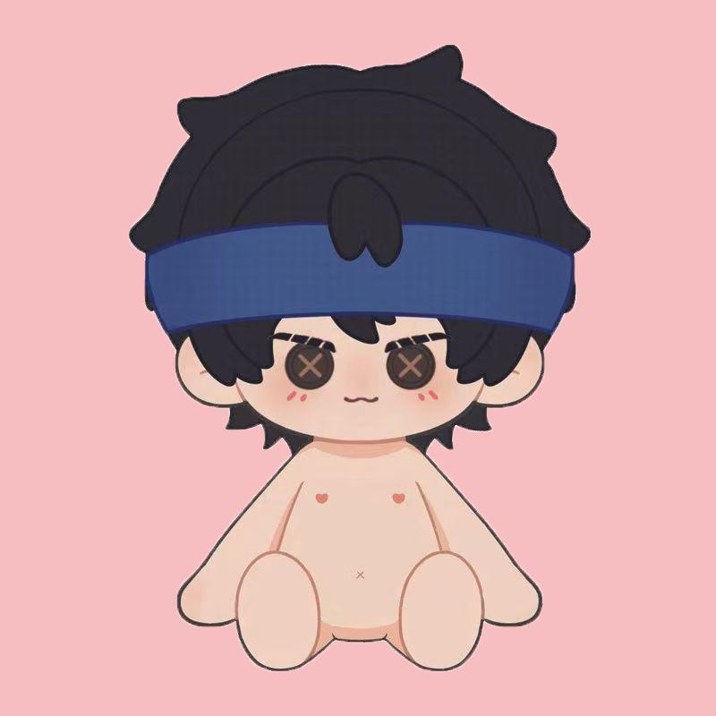 40CM Game Identity V Plush Toys Cosplay Ithaqua Handsome Ear Plushie Doll Dress Up Stuffed Pillow Anime Mascot Christmas Gift
