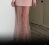 In Stock - Fashionable New High-End Lace Skirt Set: Two-Piece Women's European and American Style 2025