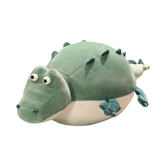 Stuffed Animal Doll Fat Body Cartoon Doll Plushie Appease Sleeping Pillow Sofa Ornament Cute Pufferfish Crocodile Plush Pillow Toy Christmas Gift