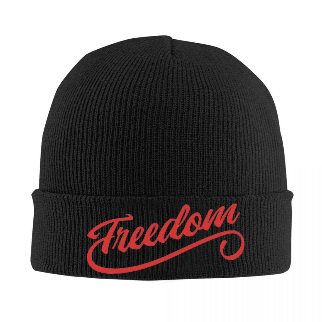 Charlie Kirk Freedom Warm Knitted Cap Winter Knit Bonnet Hat Skullies Beanies Hip Hop Caps for Unisex