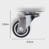 TPR Caster Wheels (Rotate Type, 2 Pcs)