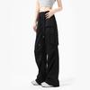Casual Overalls Women's New Autumn Thin Loose and Thin Versatile High Street Wide-leg Pants