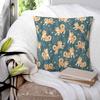 Playful Shiba Inu Pattern Square Pillowcase Pillow Cover Cushion Zip Decorative Comfort Throw Pillow for Home Living Room