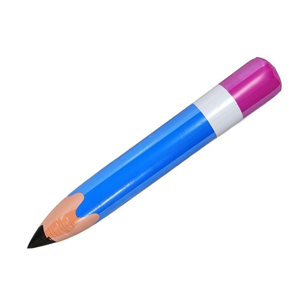 Cartoon Themed Designs Giant Pencil School Office Supplies Wooden Huge Inflatable Pencil Classroom Decor Creative Stationery
