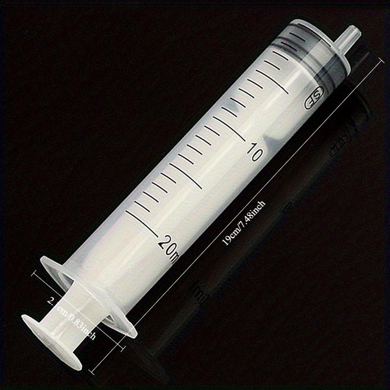 1pcs Plastic Syringe Liquid Lubricant Measuring Tool 20 ml