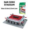 Desktop Ornaments Football Field Model Fans Souvenir DIY Paper Puzzle Table Games 3D Building Stadium Assembly Simulation TMZ