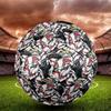 GUNDAM MOBILE SUIT Indoor Soccer Ball Size 5 Colorful All Ages Machine Stitched PVC Competition Ready Durable High-Bounce