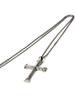 Truepenny Tru-N407 Stone Cross Necklace