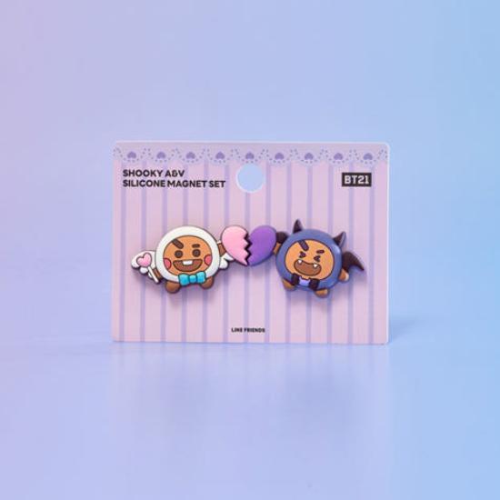 

Набор силиконовых магнитов BT21 Angel & Villain Edition SHOOKY