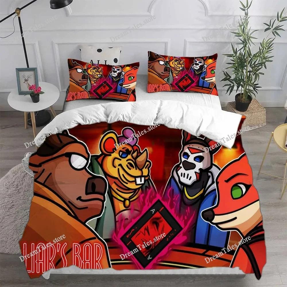 New Game Liar's Bar Bedding Sets Quilt Bed Cover Comforter Duvet Cover Pillow Case Kids Adult Bedroom Decoration Luxury Gift