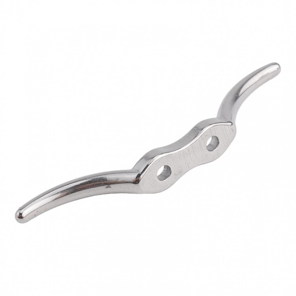 Precision Casting Stainless Steel Rope Cleat Hook for Flag Pole Halyard Fixing