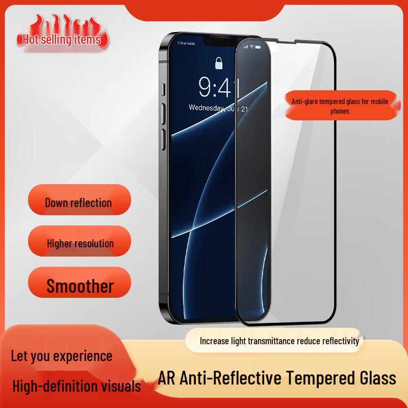 

AR Антибликовое Закаленное Стекло Защитная Пленка для Экрана для Apple iPhone