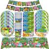 My Singing Monsters Födelsedagsdekorationer 20 personer Engångsservis Duk Tallrik Baby Shower Barnpresent Gåva Pojkfest Tillbehör