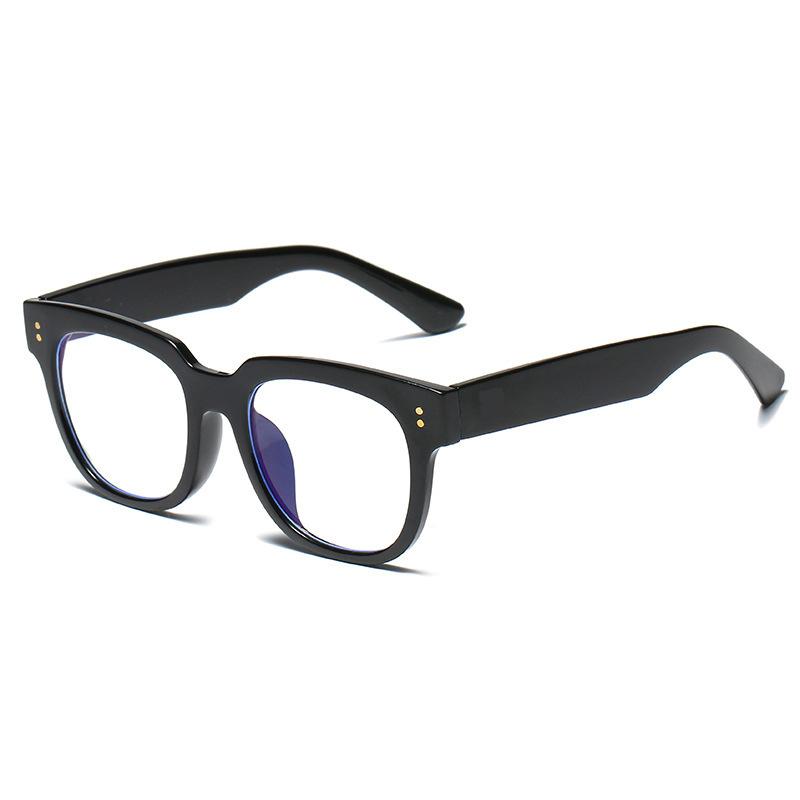 Anti-Blue Light And Anti-Radiation Glasses, Male And Female Personalized Students Tide Myopia Glasses Frame Flat Glasses