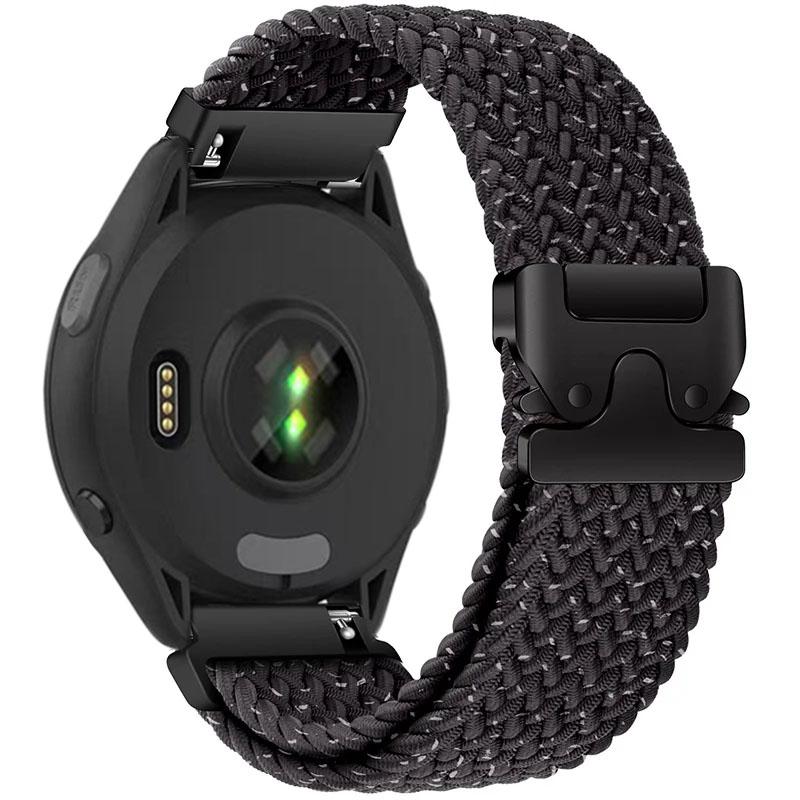 

Плетений петльовий ремінець для Garmin Forerunner 965 970 265 165 570 Пряжка-парашут Нейлоновий ремінець для годинника Garmin Venu 4/3/2 Active 6-5 Ремінець Strap width 20mm