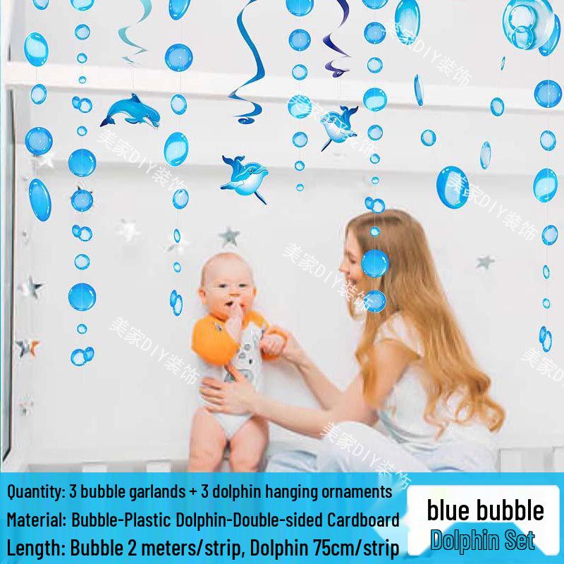 Ocean-Themed Jellyfish Hanging Decorations for Kindergarten Summer & Back-to-School
