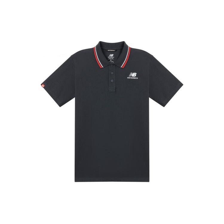 New Balance Classic Short Sleeve Polo Shirts Asia Sizing  Navy  Men s AMT01983-ECL M