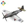 WG4006 WWII Vojenský 1/26 P51 Mustang Stíhačka Stavebnice Severoamerické Vzdušné Sily Prúdové Lietadlo Hračky Pre Deti Dospelý Darček
