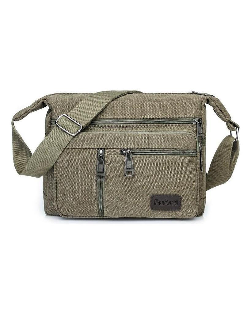 Men Canvas Shoulder Bags Casual Tote Travel Men's Crossbody Bag Luxury Messenger Bags Fashion High Quality Handbag