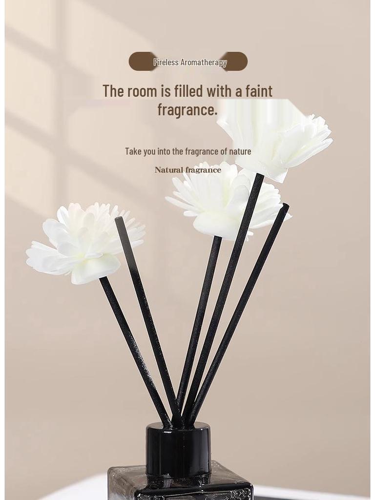Long-Lasting Gardenia Aroma Diffuser for Home, Hotel, Bedroom, Bathroom – Fireless Essential Oil Perfume