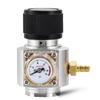 Mini Co2 Regulator,Barb/Thread Brewing Co2 Charger with Unique Relief Pressure Hole,Beer Keg Soda Cylinder Gas Charging Regulatr