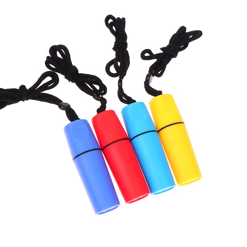 Practical Water Resistant Storage Tube With Lanyard Portable Storage Case For Coins And Cash For Beach And Hiking Rafting
