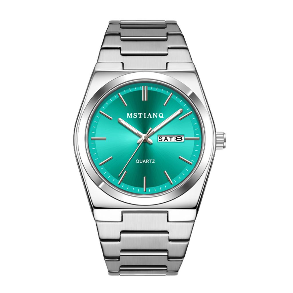 Simple Watch Men'S Fashion Non-Mechanical Quartz Watch Steel Belt Men'S Business Steel Belt Watch