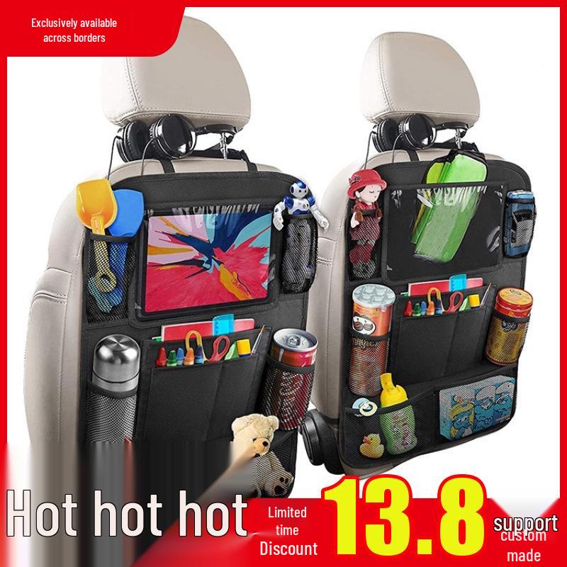 Multi-Functional Car Seat Back Organizer - Oxford Cloth Anti-Kick Hanging Storage Bag
