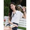 Women's French Style Short Sleeve T-Shirt