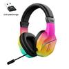 2.4G Bluetooth Luminous Gaming Headset with USB Wireless Transmitter - Low Latency Esports Audio.