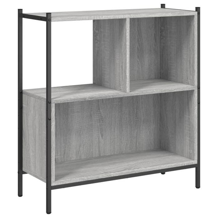 VidaXL Bibliothèque sonoma gris 72x28x77,5 cm bois d'ingénierie 838881