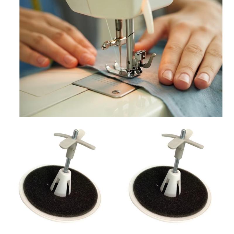 2Pieces Electric Sewing Machine Spool Thread Holder Easy Installation Sewing Machine Spool Replacement Bobbin Reel