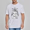 Tshirts For Unisex Crew Neck Soft Cotton Teeshirt Demon With Wings And Horns Crew Neck Quick Dry T Shirt Anime Streetwear Tshirts
