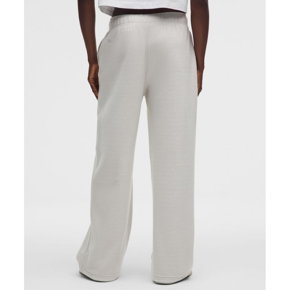 Lululemon Plush Velour Mid Rise Pant Dove Grey