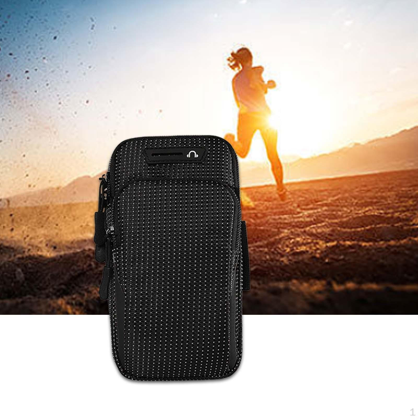 

Спортивна сумка-чохол на руку для телефону з отвором для навушників, спортивні пов язки на руку, зап ястя чорний