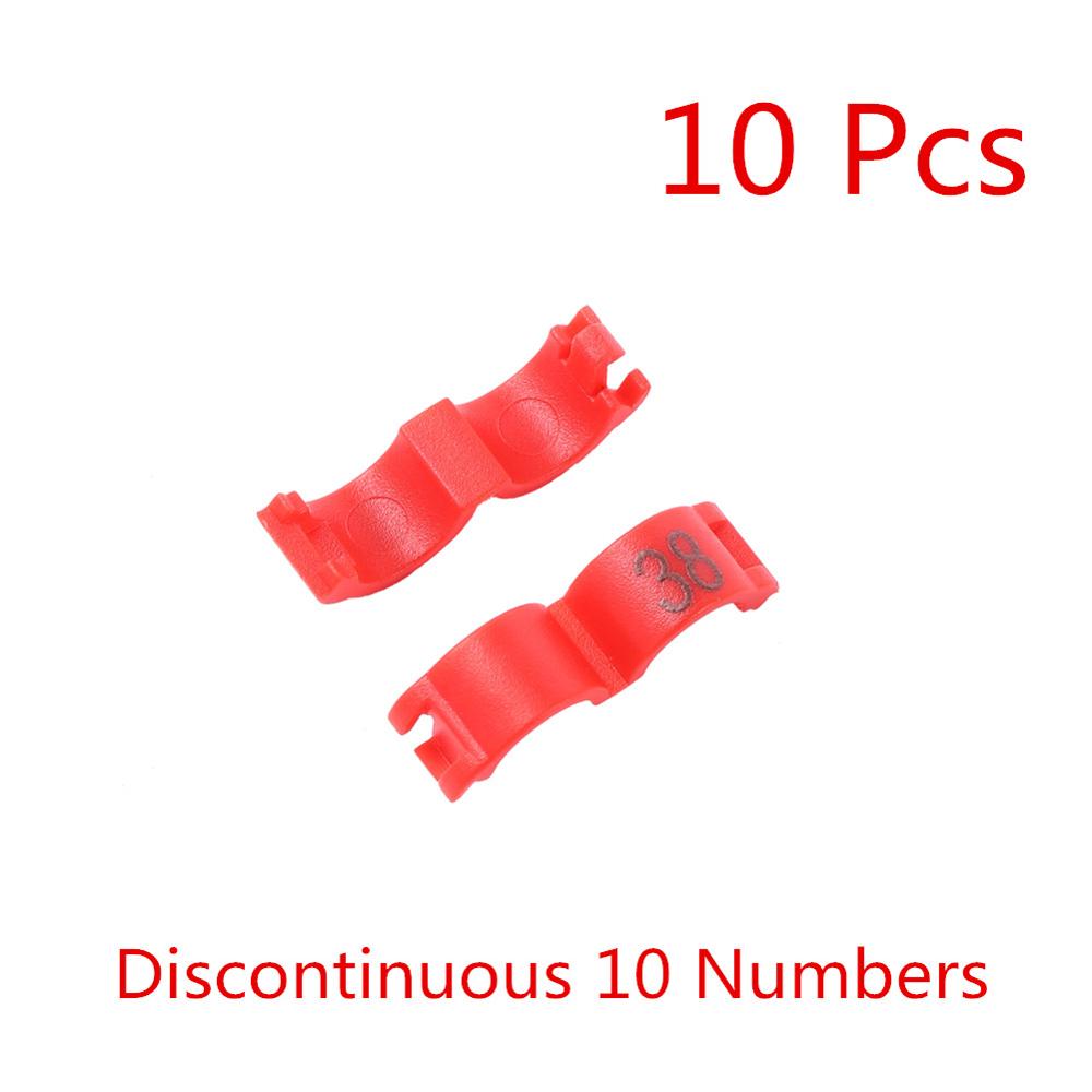 10 Pcs Inner 2.7/ 3/4/4.5/5mm Canary Clip Ring Bird Pigeon Parrot Leg Rings Small Birds Foot Rings With Number Bird Clip Ring
