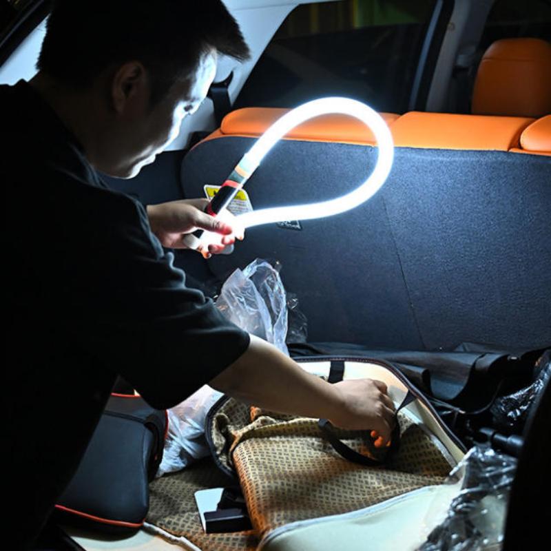 Flexible Led Flashlight Stick,Professional Work Light,Portable Tool For Car Repair Engine Bay Inspection Lamp Rechargeable