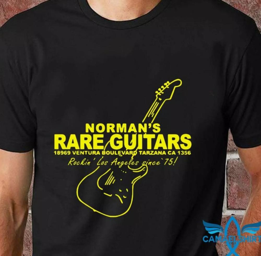 

Футболка Norman S Rare Guitars Since 1975, Размеры S-5Xl, Подарок для фанатов 4XL