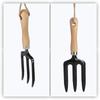 KADAX 3-Pronged Fork for Flowers Transplanting Plants