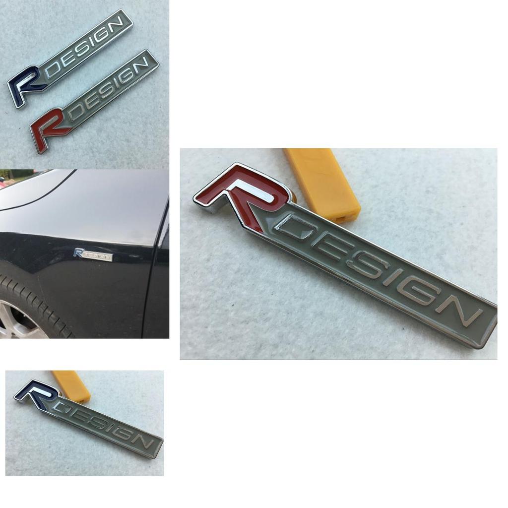 Emblemă Metalică Premium 3d R Design Rdesign Letter Autocolant Auto Pentru Volvo Xc60 X