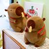French Fries Backpack Capybara Plush Doll Gluttonous French Fries Stretchable Kapibara Girls Gift