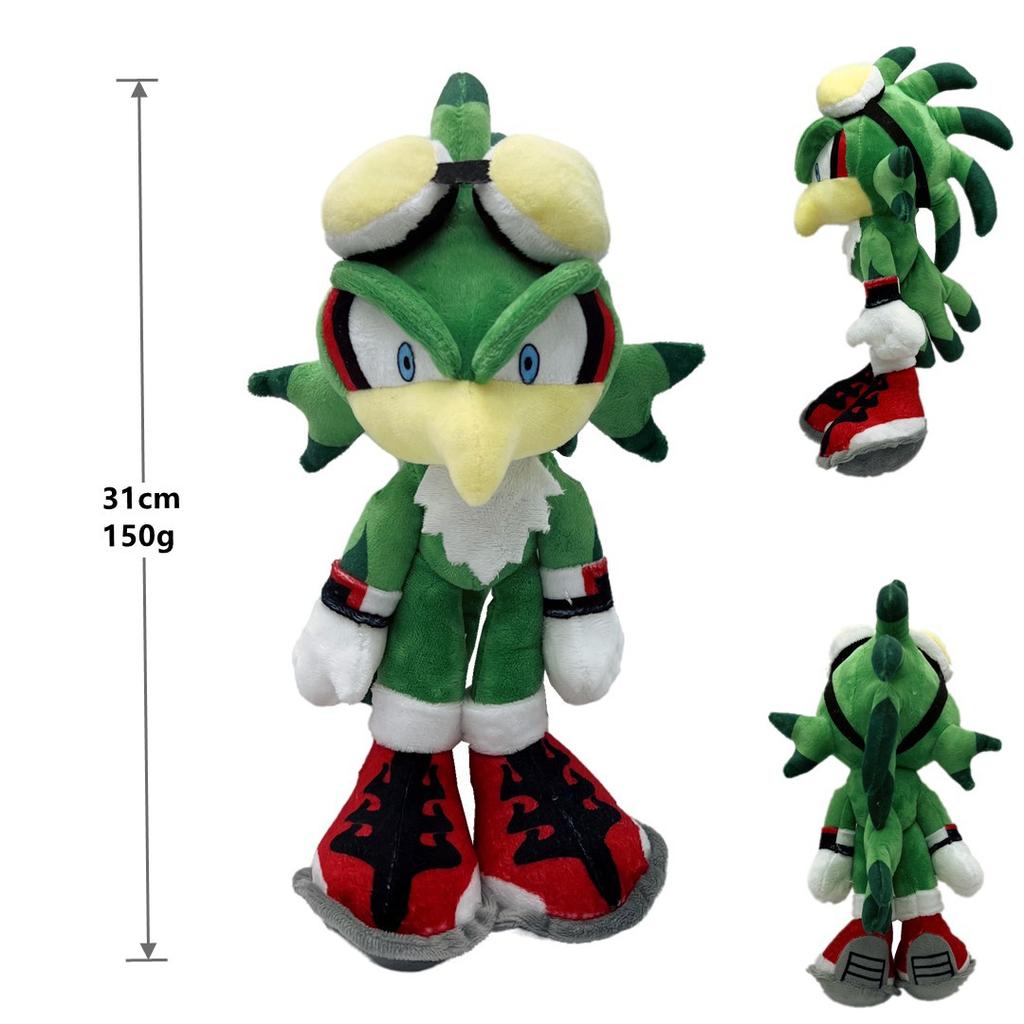 - New Machine Metal Sonic Plush Toy Doll children's toy doll 30cm soft plush toy high quality with knuckles and birthday Gift