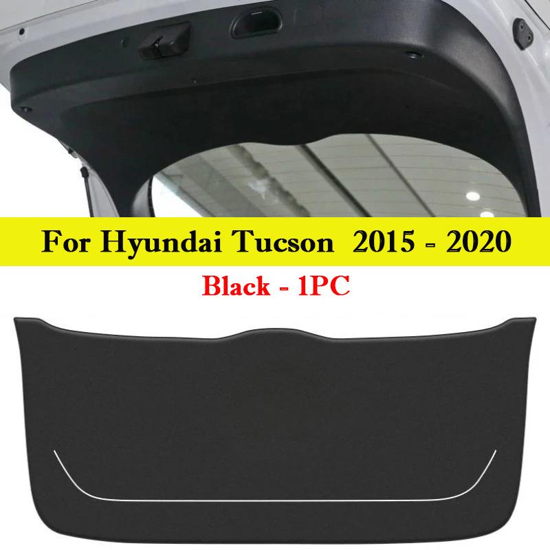 For Hyundai Tucson L Custo Car Trunk Door Anti Kick Pad Tailgate Protection Mat Cushion Cargo Liner Interior Decor Accessories