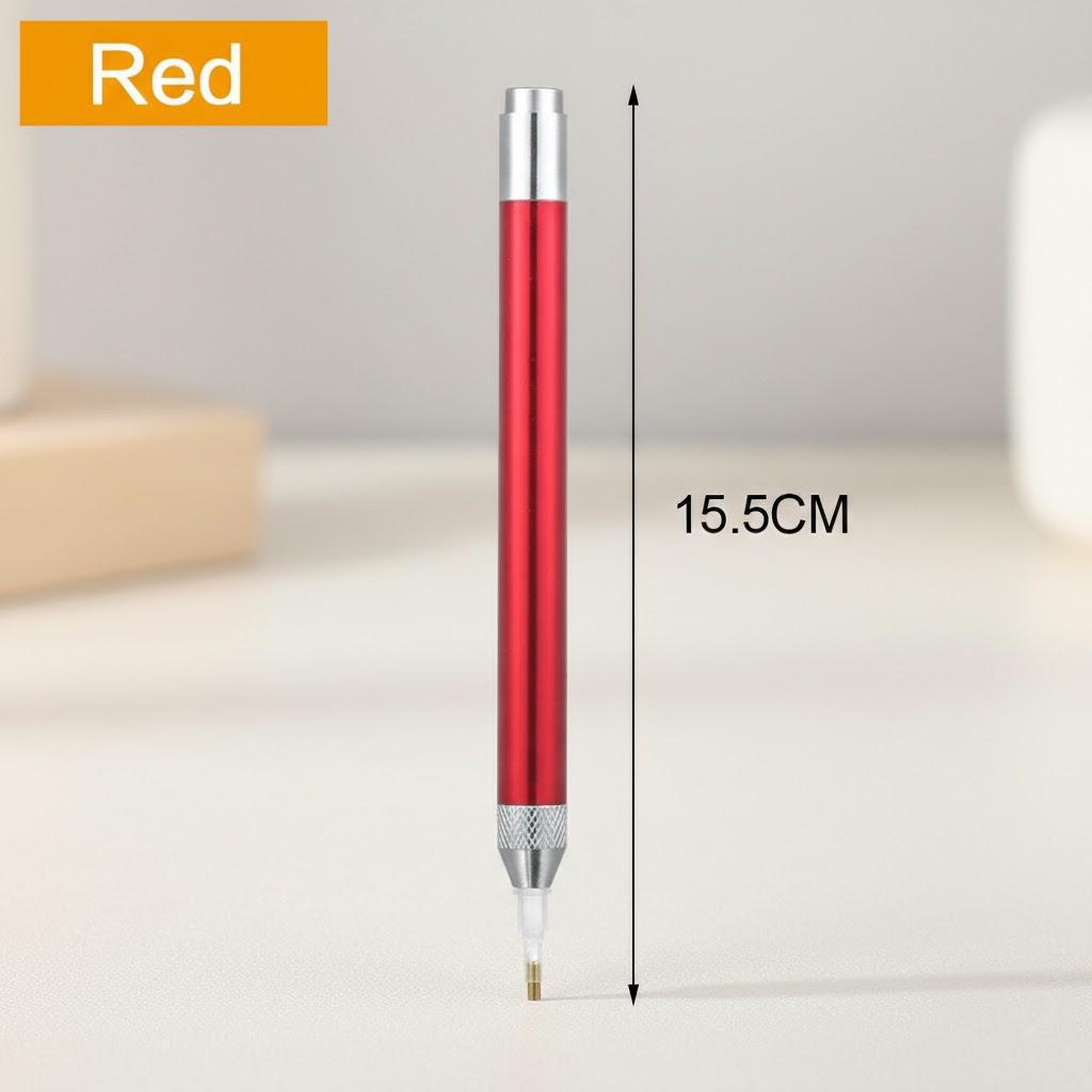 

LED Diamond Painting Pen with Light 5D DIY Art Tool for Diamond Painting Crafts and Nail Art Accessories красный