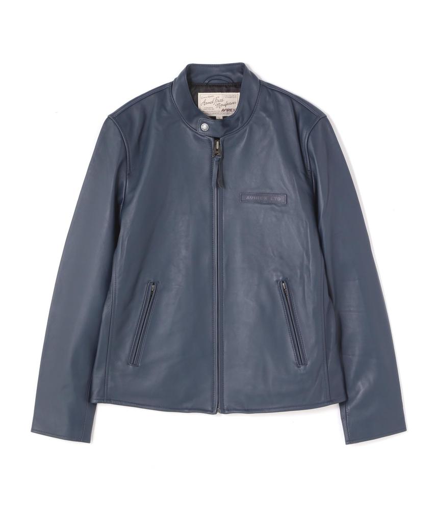 AVIREX SHEEP SINGLE RIDERS Sheep Single Riders Size (WEB&DEPOT Exclusive) Men's Jacket, M, 120, Navy, 783-4950023