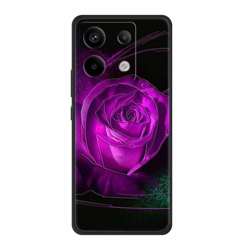 3D Emboss Case For Redmi Note 14S Case 14 S Coque Black Silicone Soft Back Cover For Redmi Note 14 4G 5G Phone Case Note14 Pro