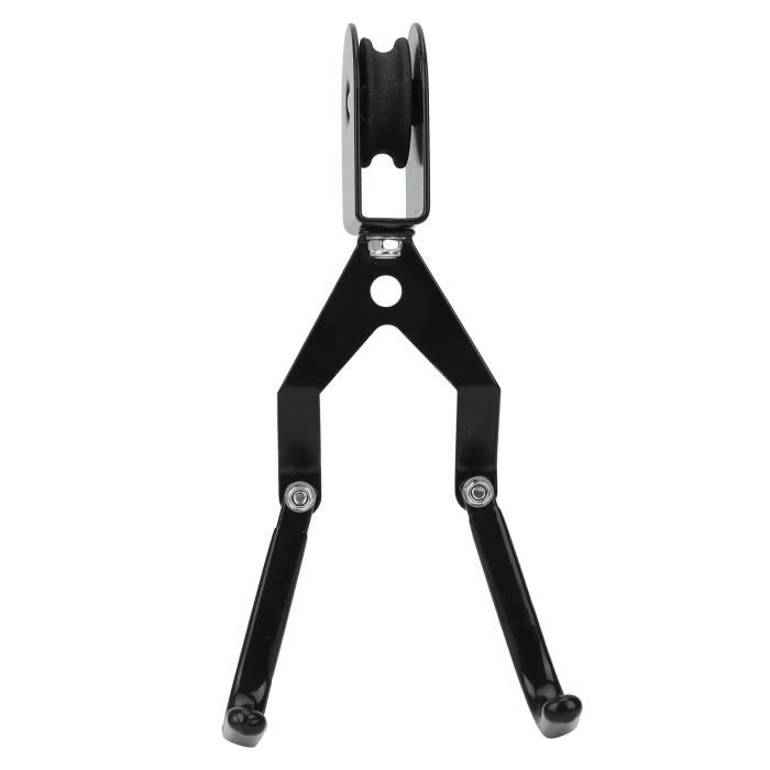 Support de plafond de vélo - VGEBY - Cintre mural - Acier - 4 poulies - Capacité 40-60 kg