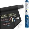 Eduway 60X200 Cms Black Board Sticker | Wall-Mounted Chalkboard Roll For Home, School, Kids & Office | Durable & Customi
