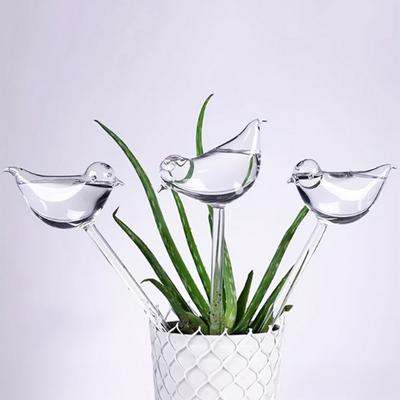 2/3/5/6Pcs Automatic Bird-Shaped Water Dispenser Decorative Functional Flower Waterer Self-Watering Solution Plant